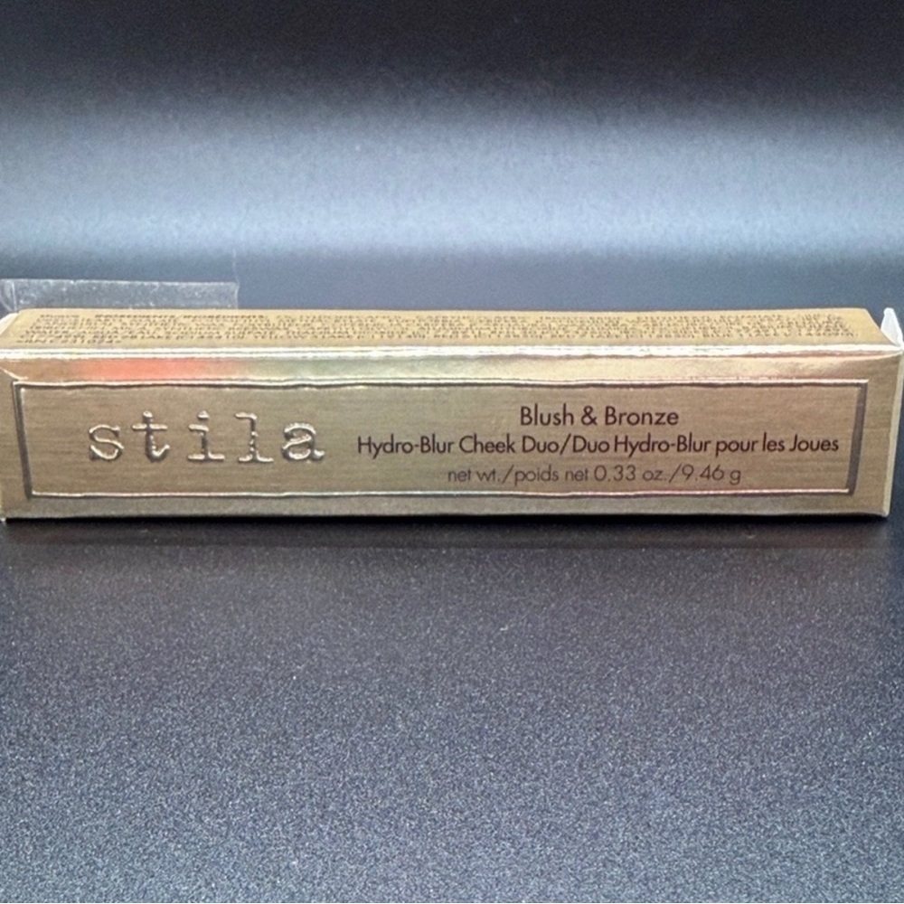 Stila Blush & Bronze Hydro-Blur Cheek Duo- Papaya and Tan